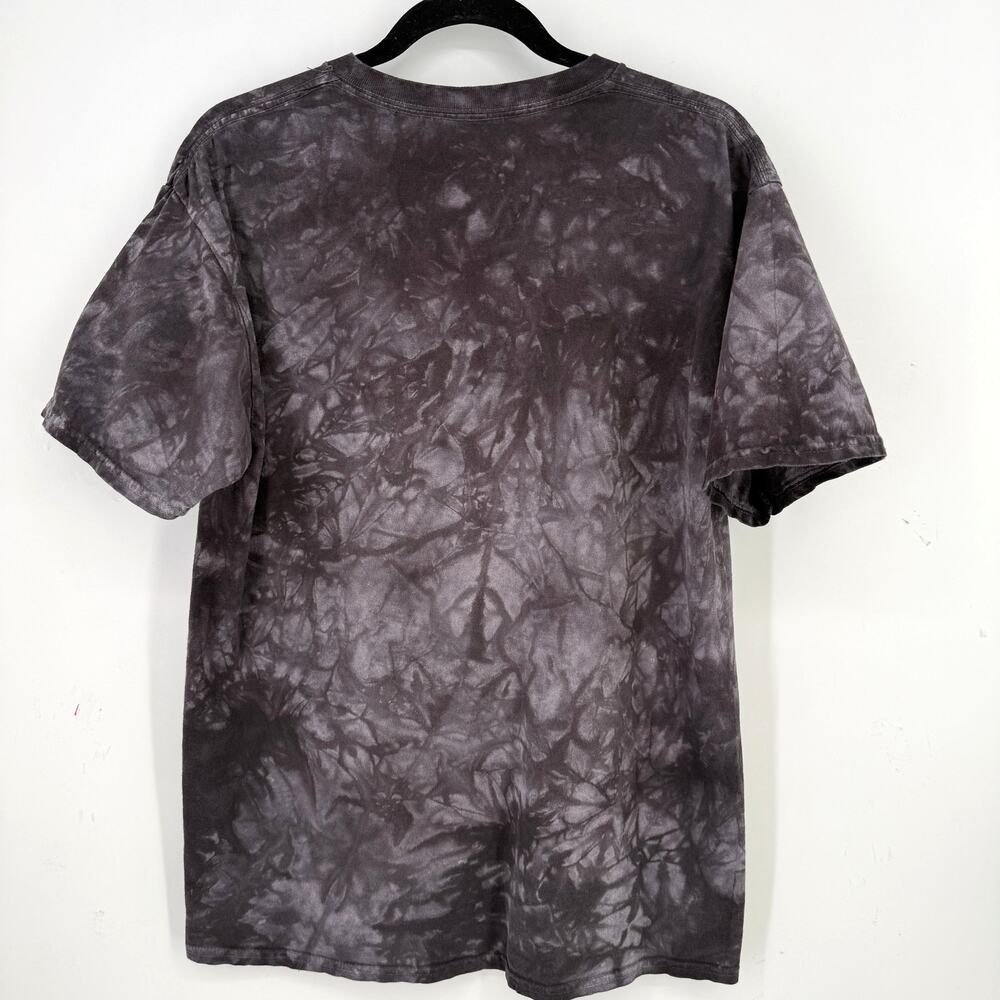 The Mountain Ying Yang Moon Wolf T Shirt Mens Sz L Tie Dye Moon Cotton - Picture 3 of 4